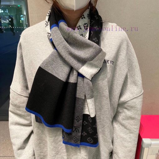 LV2024 official website knitted cashmere material is very warm, soft, and skin friendly. It fmurfygu - Image 2