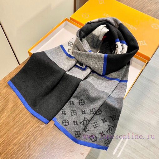 LV2024 official website knitted cashmere material is very warm, soft, and skin friendly. It fmurfygu - Image 7