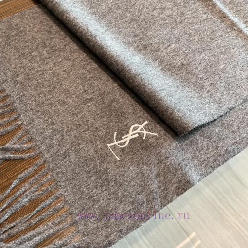 YSL Saint Laurent 100% Cashmere Edition has a hand feel that is so good that it is rare to s2w4nz5x0 - Image 10