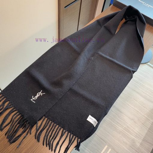 YSL Saint Laurent 100% Cashmere Edition has a hand feel that is so good that it is rare to s6utzp9xl - Image 8