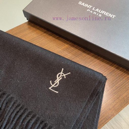 YSL Saint Laurent 100% Cashmere Edition has a hand feel that is so good that it is rare to s6utzp9xl - Image 9