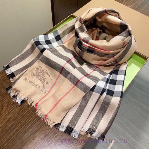 Top tier high-end spot release ️ Burberry super explosive ten thousand year classic long sca4ksm2bus - Image 4