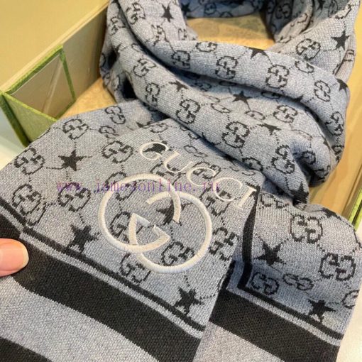 G Home Bull Goods GG Knitted Bee High Quality Knitted Splicing Scarf is a rare product in thoxageup2 - Image 8