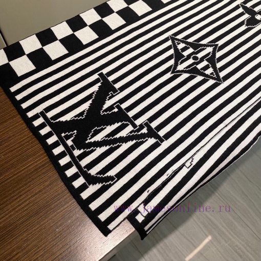 LV men's and women's scarves are highly praised and kept for themselves, a rare high-end proaztidczn - Image 9