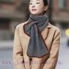 New Loro Piana Cattle LP Thousand Bird Grid Cross Collar Multi functional Collar, can be wrapzhayddx