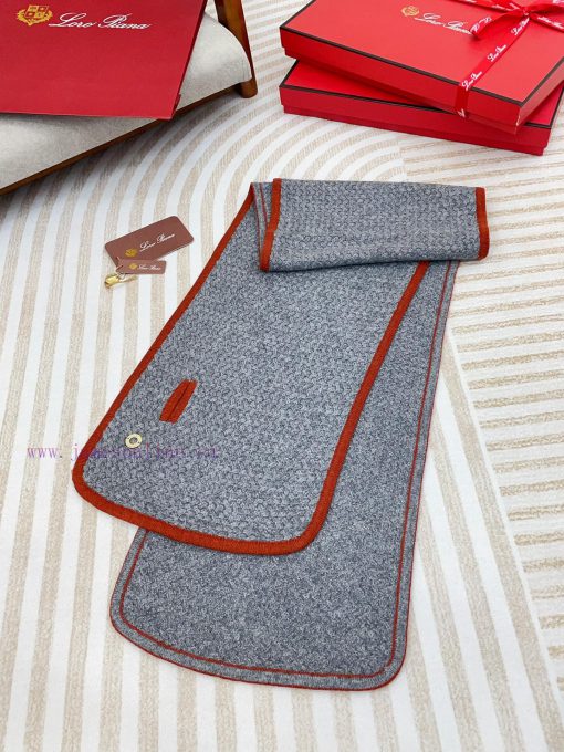 New Loro Piana Cattle LP Thousand Bird Grid Cross Collar Multi functional Collar, can be wrapzhayddx - Image 5