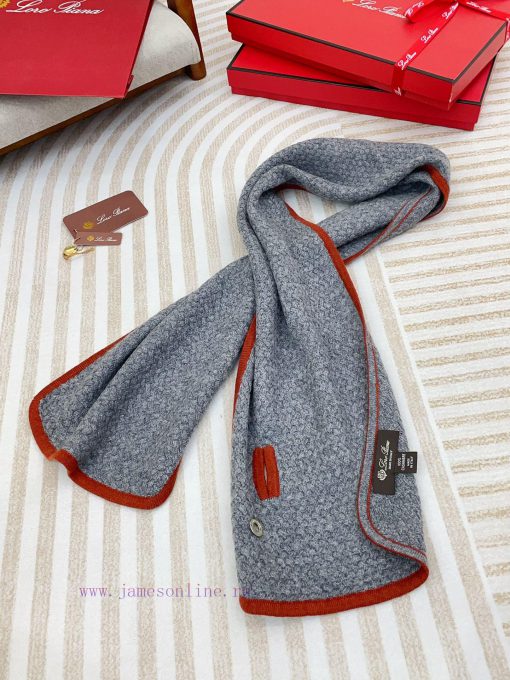 New Loro Piana Cattle LP Thousand Bird Grid Cross Collar Multi functional Collar, can be wrapzhayddx - Image 6