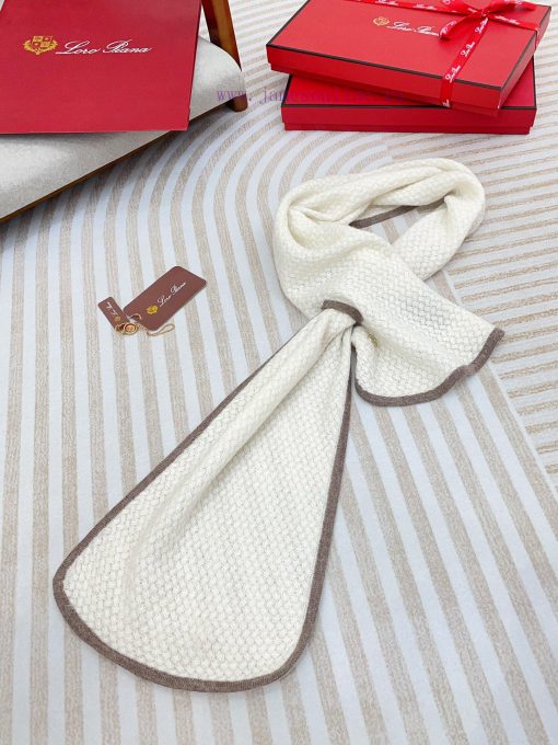 New Loro Piana Cattle LP Thousand Bird Grid Cross Collar Multi functional Collar, can be wrajc4a3zom - Image 8