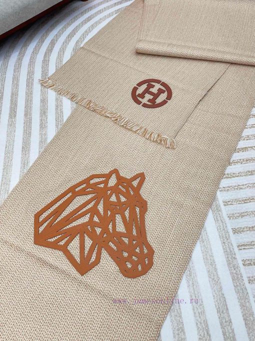 HERMES autumn and winter new product H plaid color woven cashmere light shrink scarf ️ Caref2bi5nikm - Image 6
