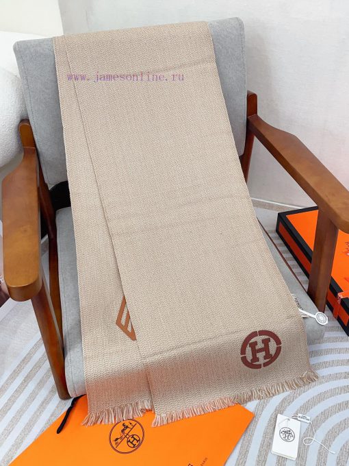 HERMES autumn and winter new product H plaid color woven cashmere light shrink scarf ️ Caref2bi5nikm - Image 9