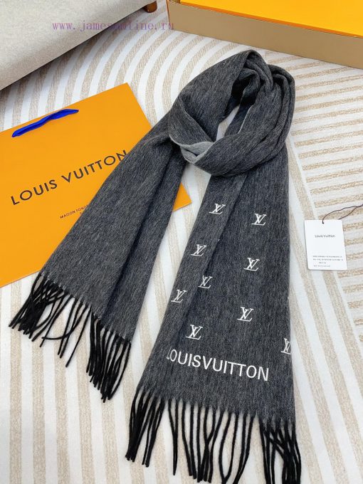 Louis Vuitton Seasonal Double sided Hot Women's Lamb Velvet Dual Use Scarf with Starry Sky 🧣1lng3uiz - Image 7