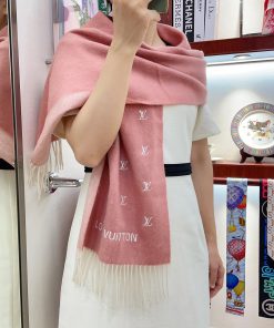 Louis Vuitton Seasonal Double sided Hot Women's Lamb Velvet Dual Use Scarf with Starry Sky 🧣na0ngr8n