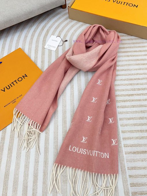 Louis Vuitton Seasonal Double sided Hot Women's Lamb Velvet Dual Use Scarf with Starry Sky 🧣na0ngr8n - Image 7
