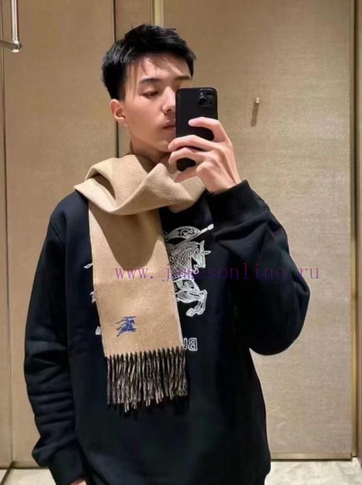 BURBERRY unisex cashmere long scarf looks great, but it's a high-end product with absolutely2drigzcd - Image 3