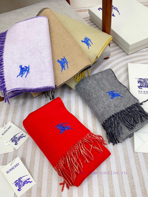 BURBERRY unisex cashmere long scarf looks great, but it's a high-end product with absolutely2drigzcd - Image 5