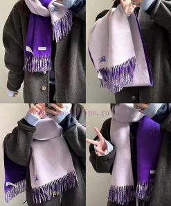 BURBERRY unisex cashmere long scarf looks great, but it's a high-end product with absolutelynwz4lyhm