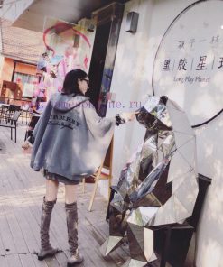 The BURBERRY hooded cape is definitely the most amazing product on the market, made of real mknshgn1