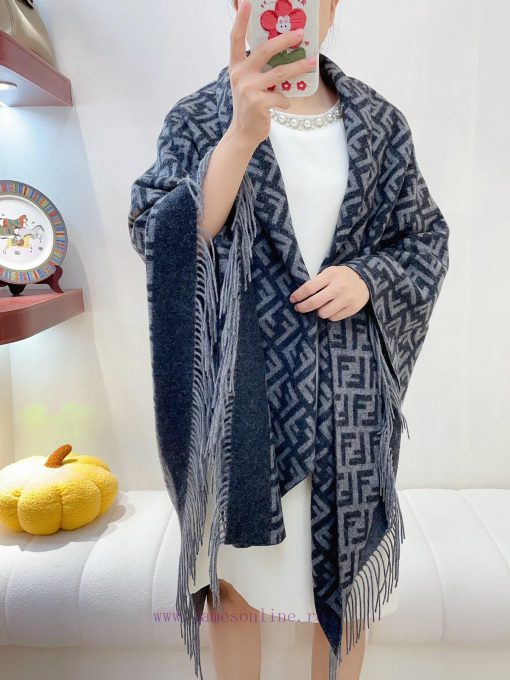 Fendi FF letter blanket channel is the best among the top quality counterfeit goods The favo9nnn52cl - Image 2