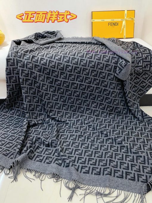 Fendi FF letter blanket channel is the best among the top quality counterfeit goods The favo9nnn52cl - Image 9
