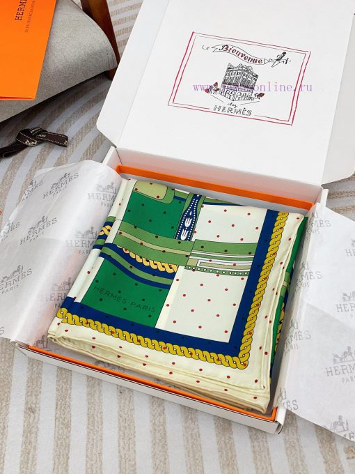 18mm double-sided same color HERMES silk new model is recommended for its beautiful appearanzqx40srx - Image 5
