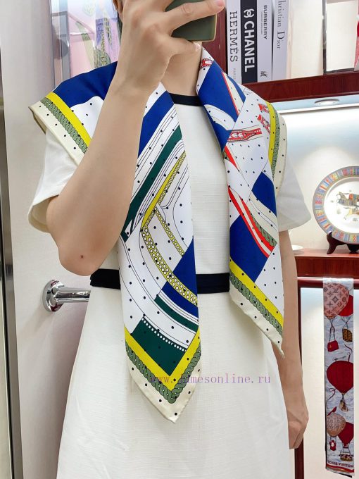 18mm double-sided same color HERMES silk new model is recommended for its beautiful appearanl2z22tu4 - Image 2