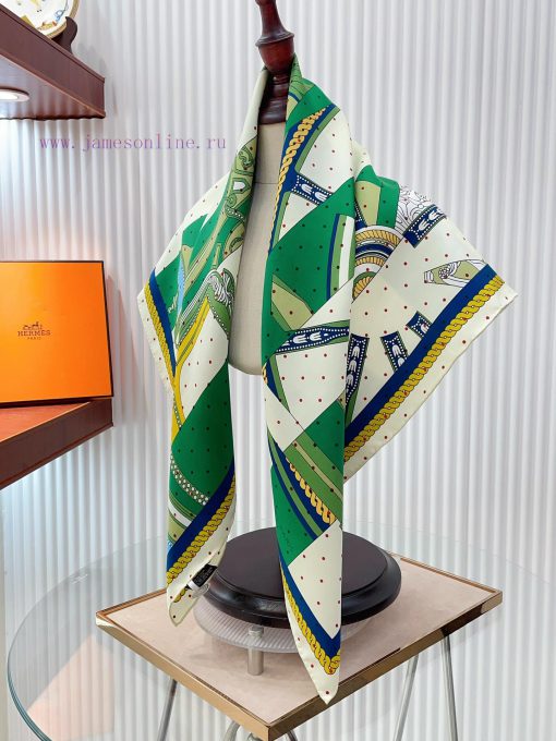 18mm double-sided same color HERMES silk new model is recommended for its beautiful appearanzqx40srx - Image 10