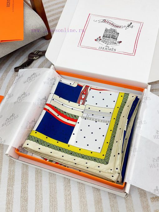 18mm double-sided same color HERMES silk new model is recommended for its beautiful appearanl2z22tu4 - Image 5