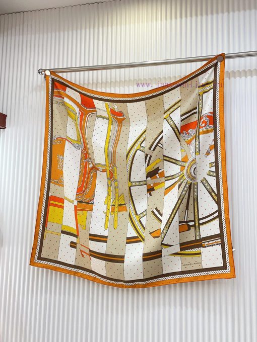 18mm double-sided same color HERMES silk new model is recommended for its beautiful appearan0a2m2g09 - Image 8