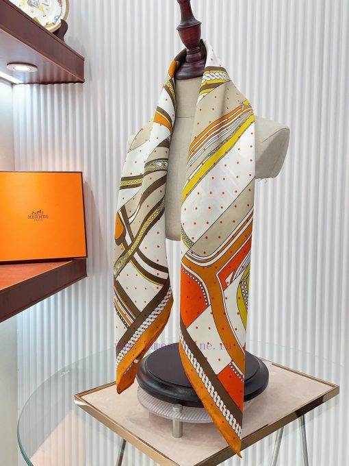 18mm double-sided same color HERMES silk new model is recommended for its beautiful appearan0a2m2g09 - Image 9