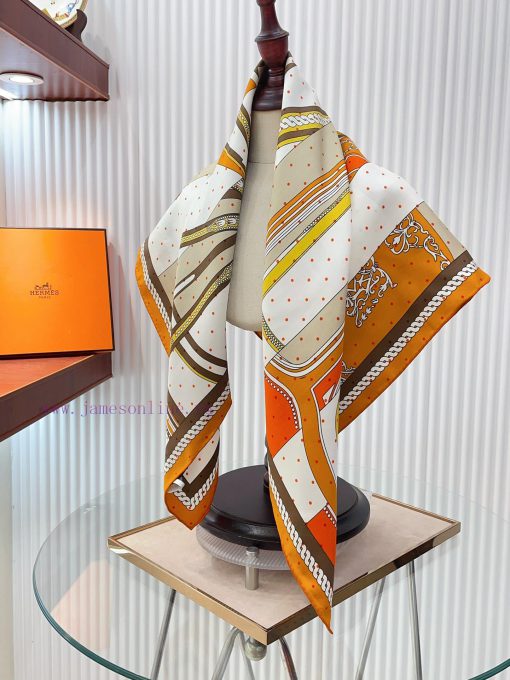 18mm double-sided same color HERMES silk new model is recommended for its beautiful appearan0a2m2g09 - Image 10