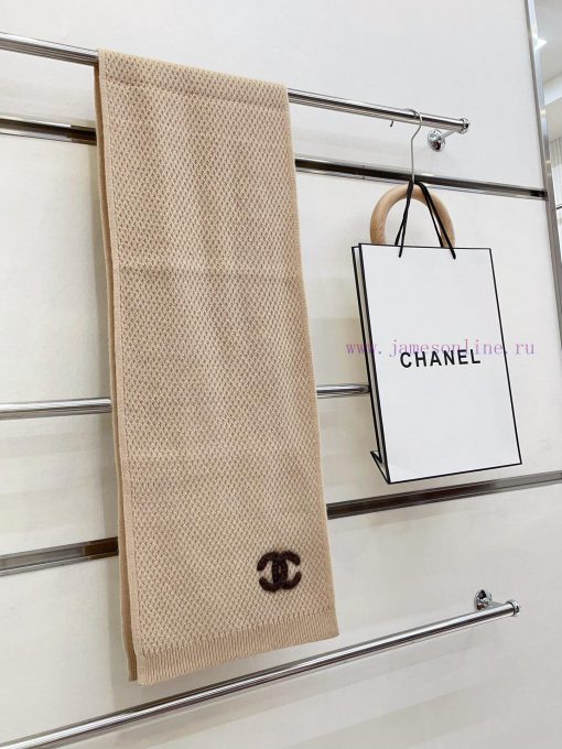 CHANEL cashmere long scarves are top-notch original products that are unparalleled in beautyna28k61i - Image 10