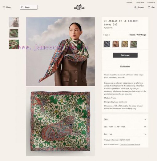 Synchronized with Hermes home, everyone says it looks good. Leopard 140 recommends top-notch0wygmsm9 - Image 3
