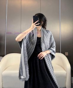 𝐃𝐈𝐎𝐑 Must wear super practical large shawl scarf dual-use iconic floral element short tassc70qae19