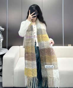 2024 bestseller arrivals ️ Original factory order, ACNE's new alpaca wool mohair rainbow sca5pr31u7e
