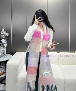 2024 bestseller arrivals ️ Original factory order, ACNE's new alpaca wool mohair rainbow scafedynxhs