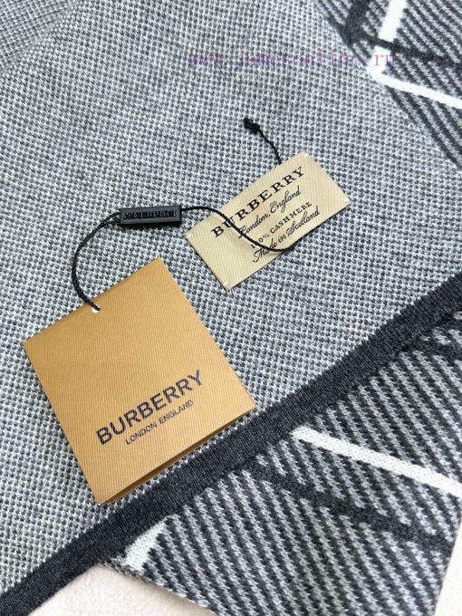 Burberry's popular new high-end men's scarf TB cashmere plaid cowhide is luxurious in size, 16bb0j3v - Image 8