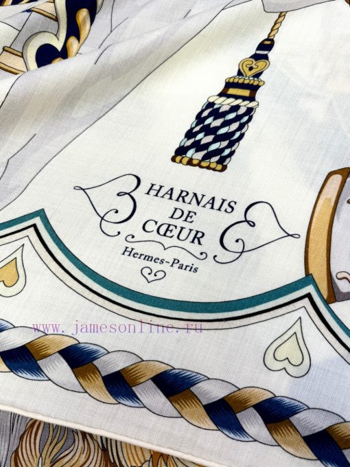 In 2024, Hermes double-sided top velvet scarves in the same color will be synchronized with up1yi2je - Image 8