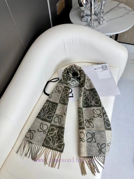 New two-color checkerboard patternFabric: Wool, CashmereSize 40 * 180, excluding whiskersCol9jl4re79 - Image 6