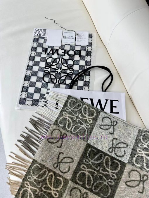 New two-color checkerboard patternFabric: Wool, CashmereSize 40 * 180, excluding whiskersCol9jl4re79 - Image 8