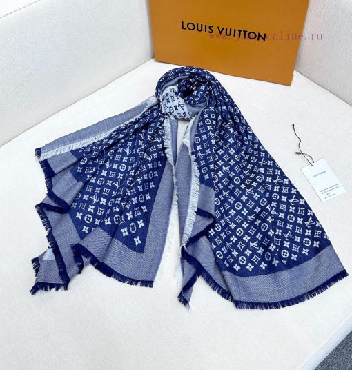 LV's freshly baked amazing little shawl~The size of the shawl is rare, 120cm * 120cm. The de2nrhgp7n - Image 5