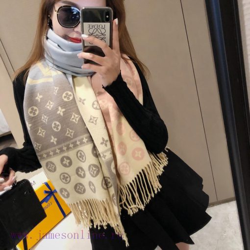 Famous brand scarves for autumn and winter, exclusively for WeChat business, live streaming,kf6onrt3 - Image 4