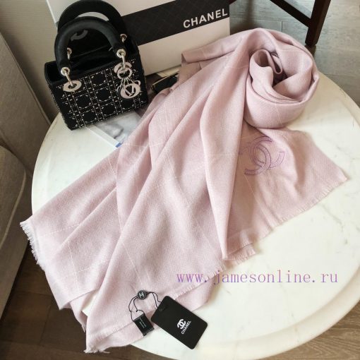European version specializes in the new wool Chanel scarf, with versatile mesh and exquisitel7i2h2pm - Image 4