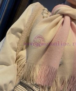 Unisex, 100% pure cashmere Hermes, high-end cashmere knitted scarf can be formal or casual, mv1s35jp