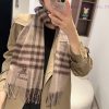Burberry plaid scarf ️ It looks crazy, so stylish and charming ️ I really like this very ref33pyoalp