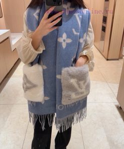 - L Pocket Cashmere Long Scarf LV New Shawl Scarf, Continuing the Winter Classic ️ Cashmere 5ici4pdu