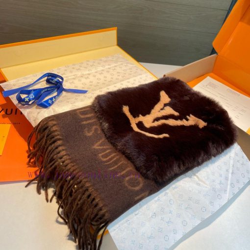 - L Pocket Cashmere Long Scarf LV New Shawl Scarf, Continuing the Winter Classic ️ Cashmere zzeqhn4l - Image 4