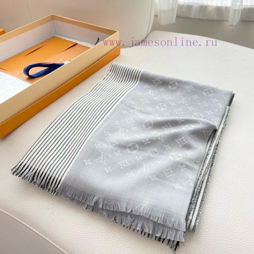 Scarf model M71227 Louis Vuitton heavy original, identical LV new color, the latest limited 1ifycsny - Image 4