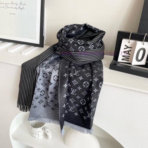 Scarf model M71227 Louis Vuitton heavy original, identical LV new color, the latest limited l06xc99j - Image 8