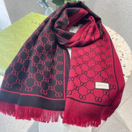 Gucci Original ️ Low key Luxury ️ Exquisite Soft Elite Level Fashionable Scarf ️ This Gucci 9tcmgwbq - Image 5