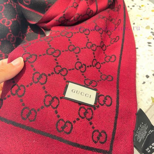 Gucci Original ️ Low key Luxury ️ Exquisite Soft Elite Level Fashionable Scarf ️ This Gucci 9tcmgwbq - Image 9